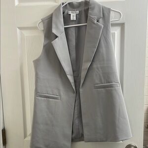 Sincerely Jules Grey Tailored Vest